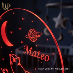 Ambijentalna LED lampa medvjedići - Unikatni Pokloni lampa za dječju sobu