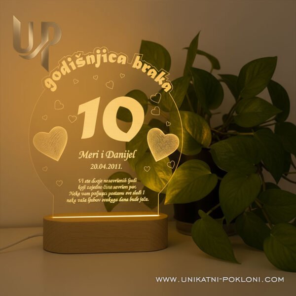 Dar za 10 godisnjicu braka