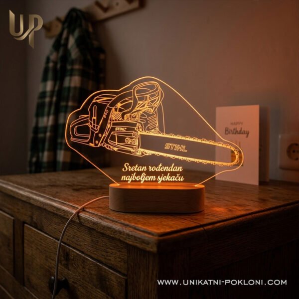 Poklon za drvosječu - personalizirani pokloni