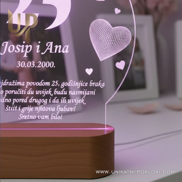 originalni dar za 25 godišnjicu braka