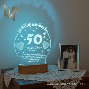 pedeseta godišnjica braka poklon