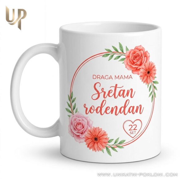 Mama sretan rođendan - čarobna šalica - personalizirani poklon