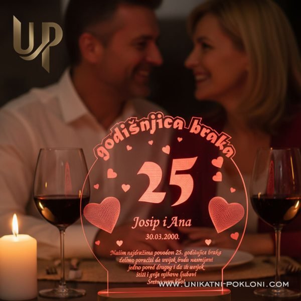 poklon za 25 godišnjicu braka