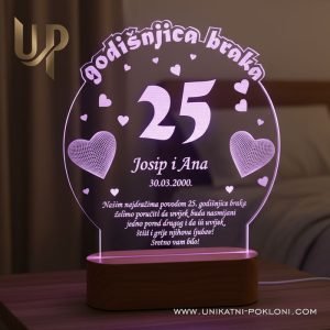 poklon za 25. godišnjicu braka