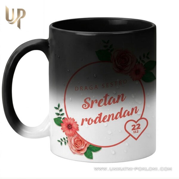 poklon-za-sestru-salica Personalizirana "Čarobna šalica" - Sretan rođendan sestri - personalizirani poklon