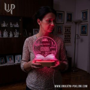 Pokloni učiteljicama - Personalizirana LED lampa 14 što pokloniti učiteljici