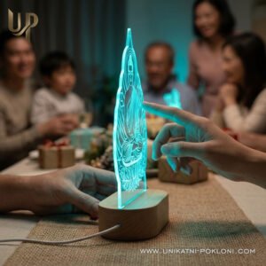 Buddha - ambijentalna LED lampa - Unikatni pokloni Lampa za meditaciju - Personalizirana LED lampa