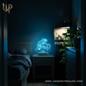 Kameleon - LED lampa - Unikatni Pokloni Poklon za ljubitelja kameleona - personalizirani pokloni