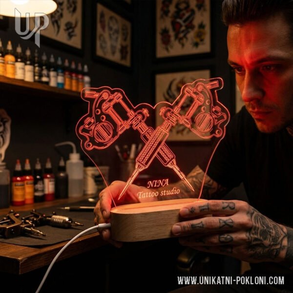 Tattoo studio lampa