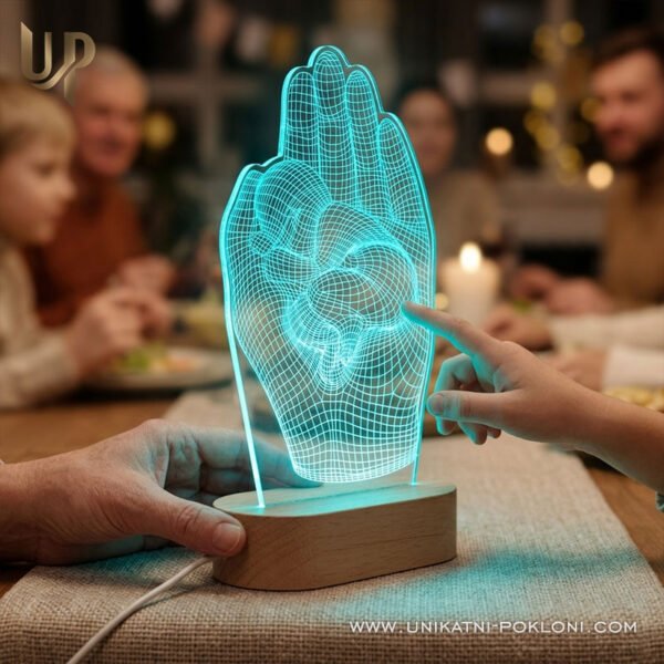 Beba na dlanu LED lampa - Unikatni Pokloni mama u nastajanju poklon
