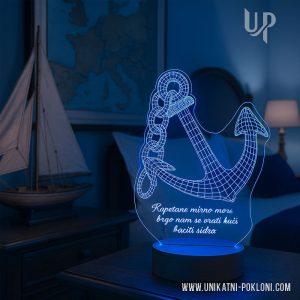 Poklon za mornara - ambijentalna LED lampa