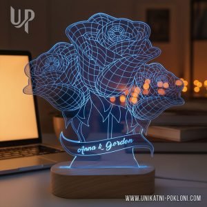 Ambijentalna lampa RUŽE