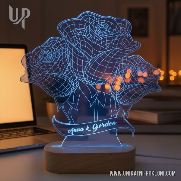 Ambijentalna lampa RUŽE