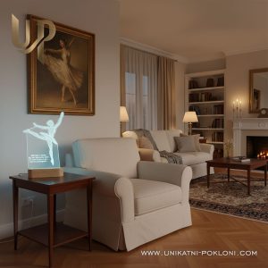Personalizirana LED lampa - Balerina 19 Balet darovi