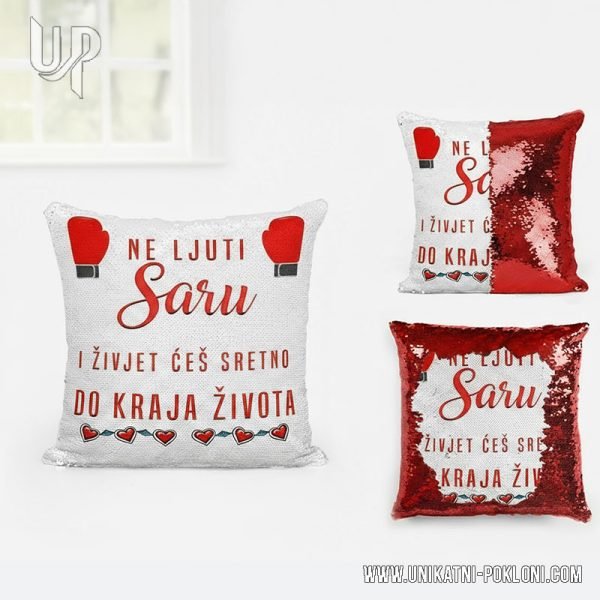 Personalizirani jastuk - Ne ljuti JASTUK 2 jastuk s imenima