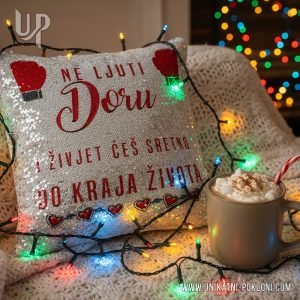 Personalizirani jastuk - Ne ljuti JASTUK 27 jastuk za božićni poklon