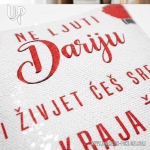 Personalizirani jastuk - Ne ljuti JASTUK 19 najbolji poklon za imendan