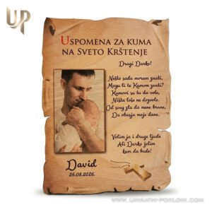 Poklon za kumove na krštenju