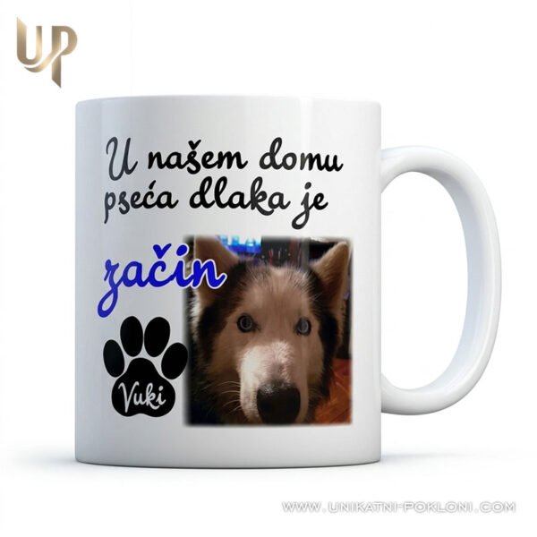 Šalica Pseća dlaka - Poklon za vlasnika psa - personalizirani poklon