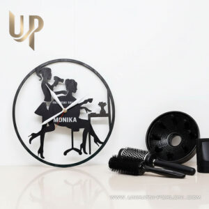 Personalizirani drveni sat - Frizerski salon 18 Dar za frizerku