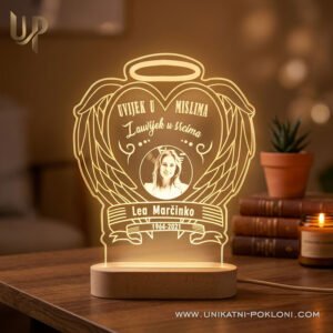 Zauvijek u srcima, zauvijek u mislima - personalizirana uspomena