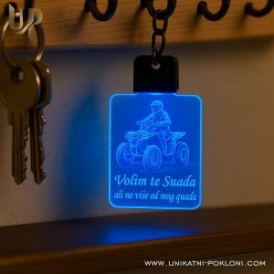 Personalizirani svijetleći privjesak za bajkere - Slika 9