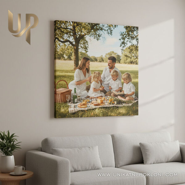 Najbolji tata - slika na platnu 3 slike na platnu - originalni poklon