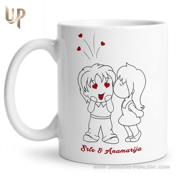 Jedinstveni pokloni za Valentinovo - Personalizirane keramičke šalice - personalizirani poklon