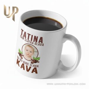 Poklon za moga tatu - Personalizirana keramička šalica 14 dar za tatu