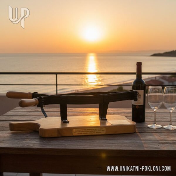 personalizirani stalak za pršut