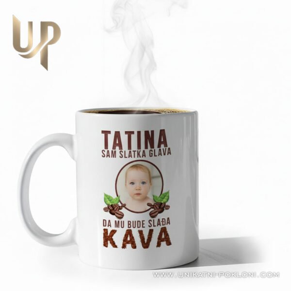 Poklon za moga tatu - Personalizirana keramička šalica 2 poklon za dan očeva