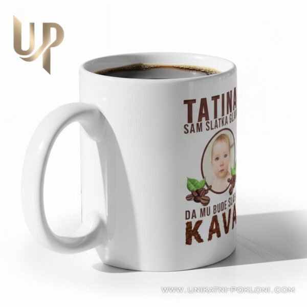 Poklon za moga tatu - Personalizirana keramička šalica 1 pokloni za tate