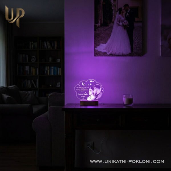 Poklon za mladence i zaljubljene - Ambijentalna USB lampa 10 Najbolji poklon za zaljubljene