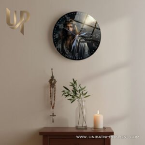 Personalizirani akrilni sat sa slikom - Nada i Spasenje - molitva za dar vjere 14 Sat sa slikom