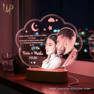Poklon za mladence i zaljubljene - Ambijentalna USB lampa 15 Što pokloniti mladencima