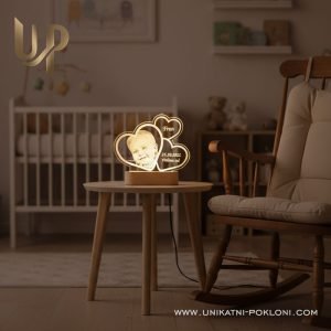 poklon led lampa sa slikom
