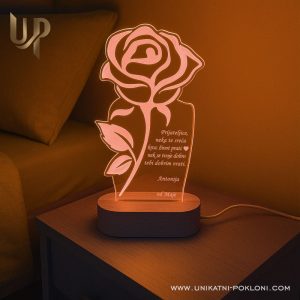 Poklon za voljenu osobu - ambijentalna personalizirana lampa 11 Poklon za zaljubljene