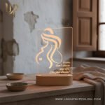 Poklon budućim majkama - Ambijentalna personalizirana LED lampa 13 dar za trudnice