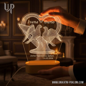 Romantični poklon - Ambijentalna LED lampa 14 originalni romantični pokloni