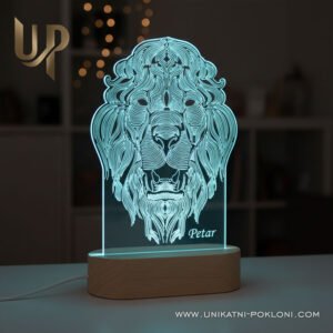 Poklon za Lava - Personalizirana ambijentalna LED lampa 15 personalizirani poklon za lava