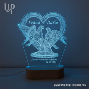 Romantični poklon - Ambijentalna LED lampa 19 što pokloniti za valentinovo