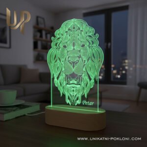 Poklon za Lava - Personalizirana ambijentalna LED lampa 16 super poklon za lava