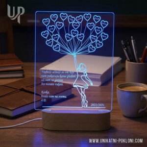 Poklon učitelju od učenika - Personalizirana LED lampa 20 što pokloniti učitelju