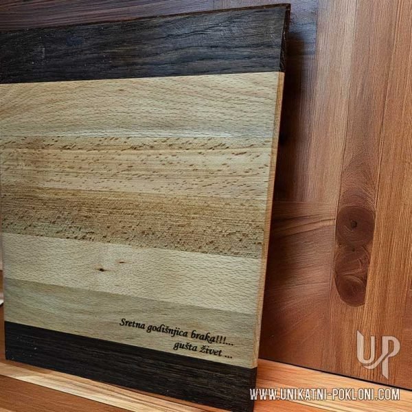 personalizirana daska za rezanje