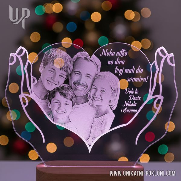Personalizirani Božićni pokloni - Božićno srce