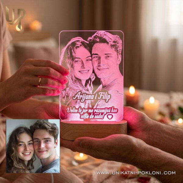 Najbolji pokloni za Valentinovo - Ambijentalna LED lampa 2 Originalni poklon za Valentinovo