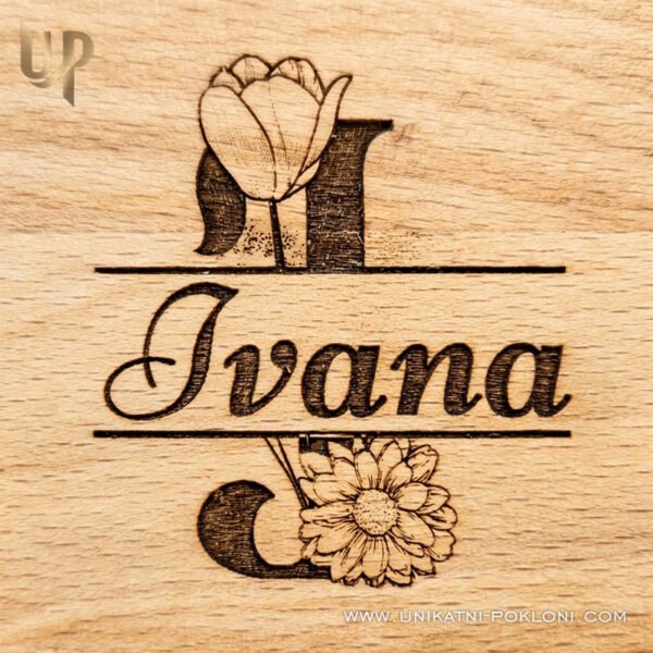 Unikatna personalizirana drvena daska za rezanje - Unikatni pokloni personalizirana daska za rezanje