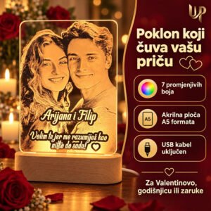 Najbolji pokloni za Valentinovo - Ambijentalna LED lampa - Unikatni pokloni Najbolji pokloni za Valentinovo - Ambijentalna LED lampa - Slika 8