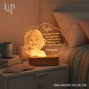 lampa sa slikom za dječje sobe