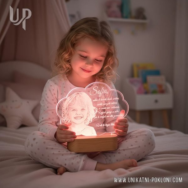 uređenje dječje sobe lampa